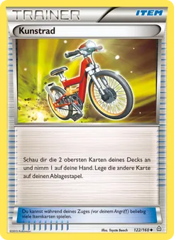 Karte Kunstrad aus Protoshock, Nummer 122/160
