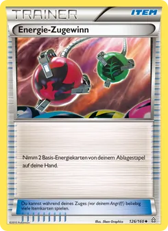 Karte EnergieZugewinn aus Protoshock, Nummer 126/160