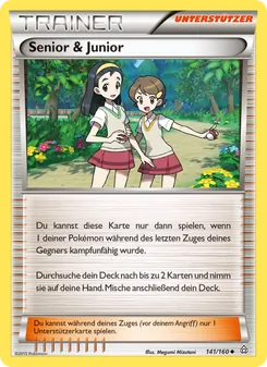 Karte Senior & Junior aus Protoshock, Nummer 141/160