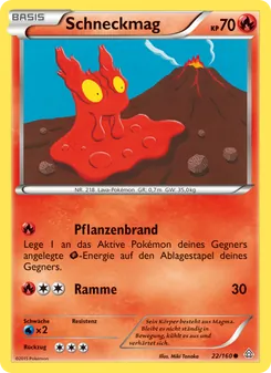 Karte Schneckmag aus Protoshock, Nummer 22/160