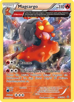 Karte Magcargo aus Protoshock, Nummer 24/160