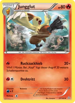 Karte Jungglut aus Protoshock, Nummer 27/160