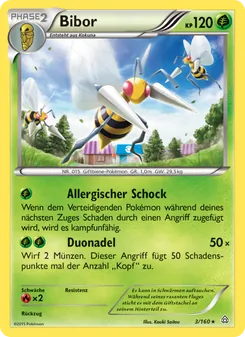 Karte Bibor aus Protoshock, Nummer 3/160