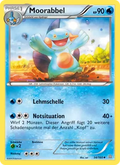Karte Moorabbel aus Protoshock, Nummer 34/160