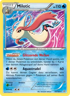 Karte Milotic aus Protoshock, Nummer 44/160