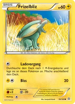 Karte Frizelbliz aus Protoshock, Nummer 59/160