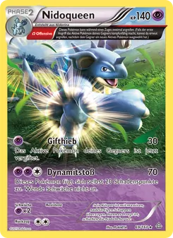 Karte Nidoqueen aus Protoshock, Nummer 69/160