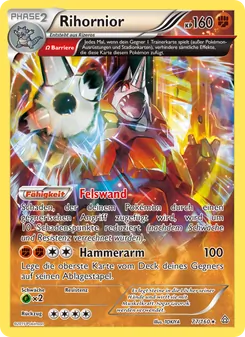 Karte Rihornior aus Protoshock, Nummer 77/160
