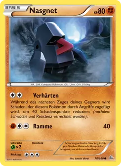Karte Nasgnet aus Protoshock, Nummer 78/160