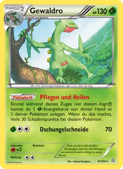 Karte Gewaldro aus Protoshock, Nummer 8/160