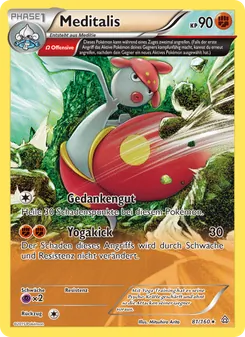 Karte Meditalis aus Protoshock, Nummer 81/160