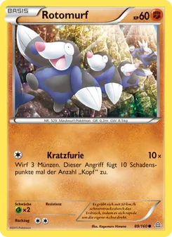 Karte Rotomurf aus Protoshock, Nummer 89/160