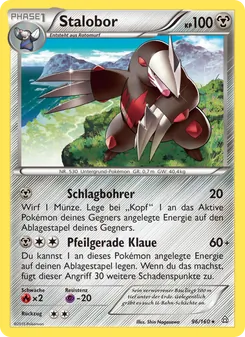 Karte Stalobor aus Protoshock, Nummer 96/160