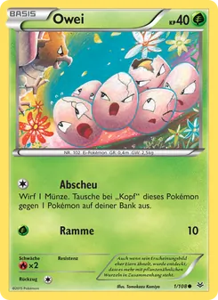 Karte Owei aus Drachenleuchten, Nummer 1/108