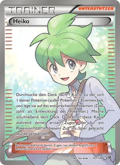 Karte Heiko aus Drachenleuchten, Nummer 107/108