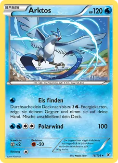 Karte Arktos aus Drachenleuchten, Nummer 16/108