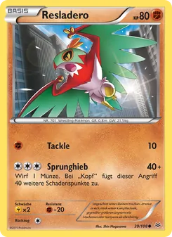 Karte Resladero aus Drachenleuchten, Nummer 39/108