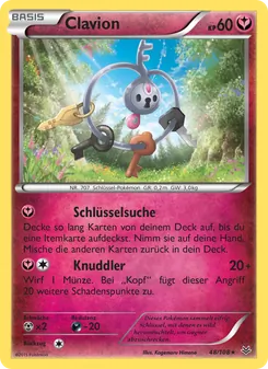 Karte Clavion aus Drachenleuchten, Nummer 48/108