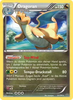 Karte Dragoran aus Drachenleuchten, Nummer 51/108