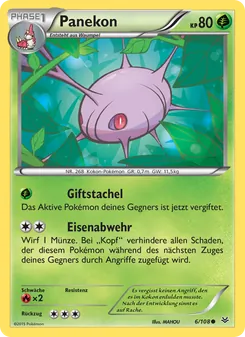 Karte Panekon aus Drachenleuchten, Nummer 6/108