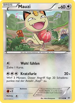 Karte Mauzi aus Drachenleuchten, Nummer 67/108