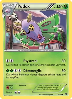 Karte Pudox aus Drachenleuchten, Nummer 7/108