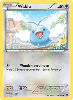 Karte Wablu aus Drachenleuchten, Nummer 73/108