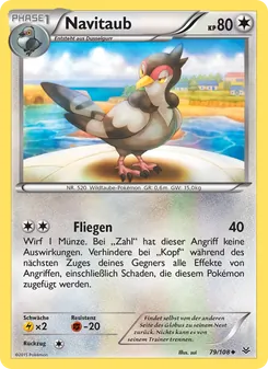 Karte Navitaub aus Drachenleuchten, Nummer 79/108