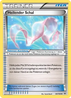 Karte Heilender Schal aus Drachenleuchten, Nummer 84/108