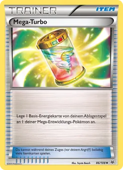 Karte MegaTurbo aus Drachenleuchten, Nummer 86/108