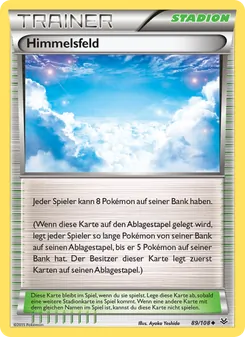 Karte Himmelsfeld aus Drachenleuchten, Nummer 89/108