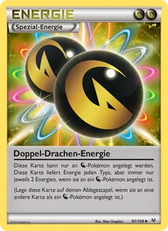 Karte DoppelDrachenEnergie aus Drachenleuchten, Nummer 97/108