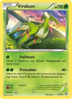 Karte Viridium aus Ewiger Anfang, Nummer 12/98