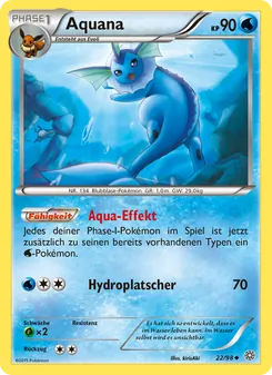 Karte Aquana aus Ewiger Anfang, Nummer 22/98