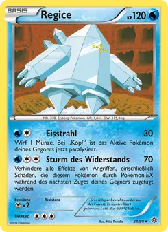 Karte Regice aus Ewiger Anfang, Nummer 24/98