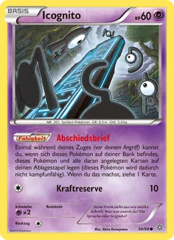Karte Icognito aus Ewiger Anfang, Nummer 30/98