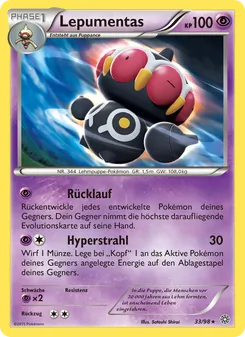 Karte Lepumentas aus Ewiger Anfang, Nummer 33/98
