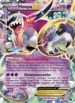 Karte Hoopa EX aus Ewiger Anfang, Nummer 36/98