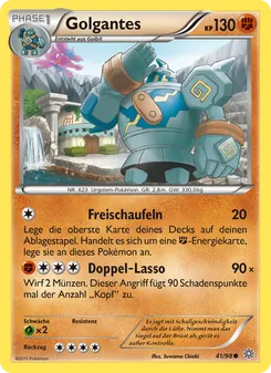 Karte Golgantes aus Ewiger Anfang, Nummer 41/98