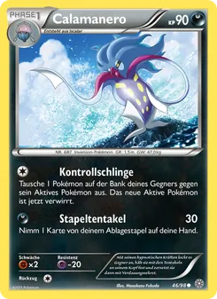 Karte Calamanero aus Ewiger Anfang, Nummer 46/98