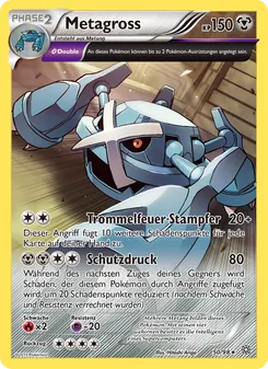 Karte Metagross aus Ewiger Anfang, Nummer 50/98