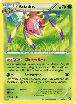 Karte Ariados aus Ewiger Anfang, Nummer 6/98