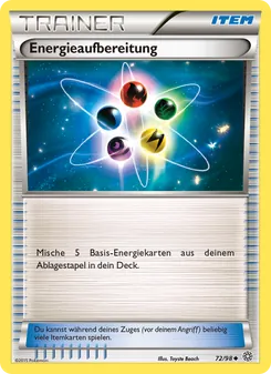 Karte Energieaufbereitung aus Ewiger Anfang, Nummer 72/98