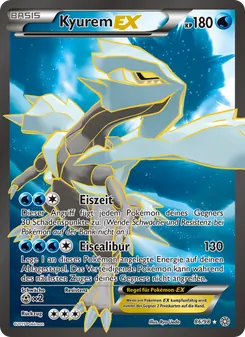 Karte Kyurem EX aus Ewiger Anfang, Nummer 86/98
