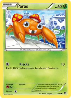 Karte Paras aus TURBOstart, Nummer 1/162