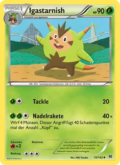 Karte Igastarnish aus TURBOstart, Nummer 10/162