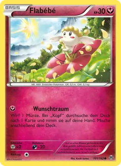 Karte Flabébé aus TURBOstart, Nummer 101/162