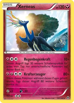 Karte Xerneas aus TURBOstart, Nummer 107/162