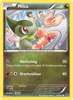 Karte Milza aus TURBOstart, Nummer 109/162