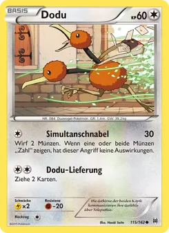 Karte Dodu aus TURBOstart, Nummer 115/162